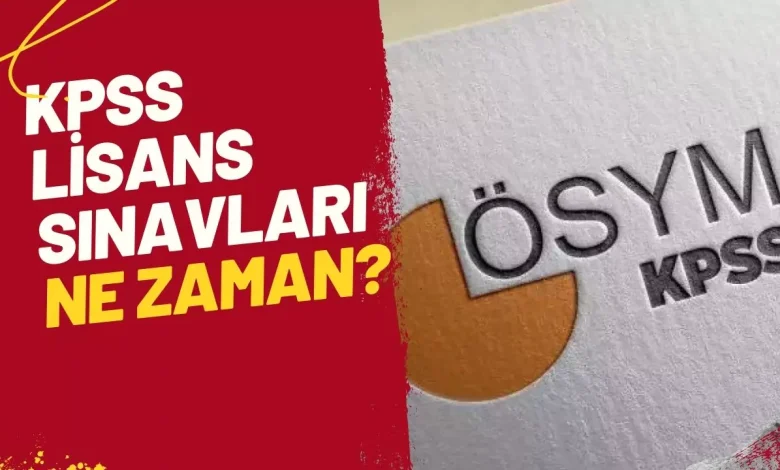 2024 kpss lisans sınavları ne zaman